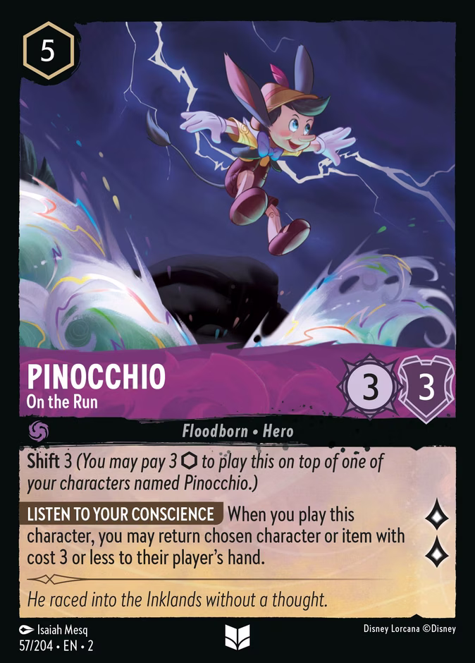Pinocchio - On The Run #57 (Uncommon)