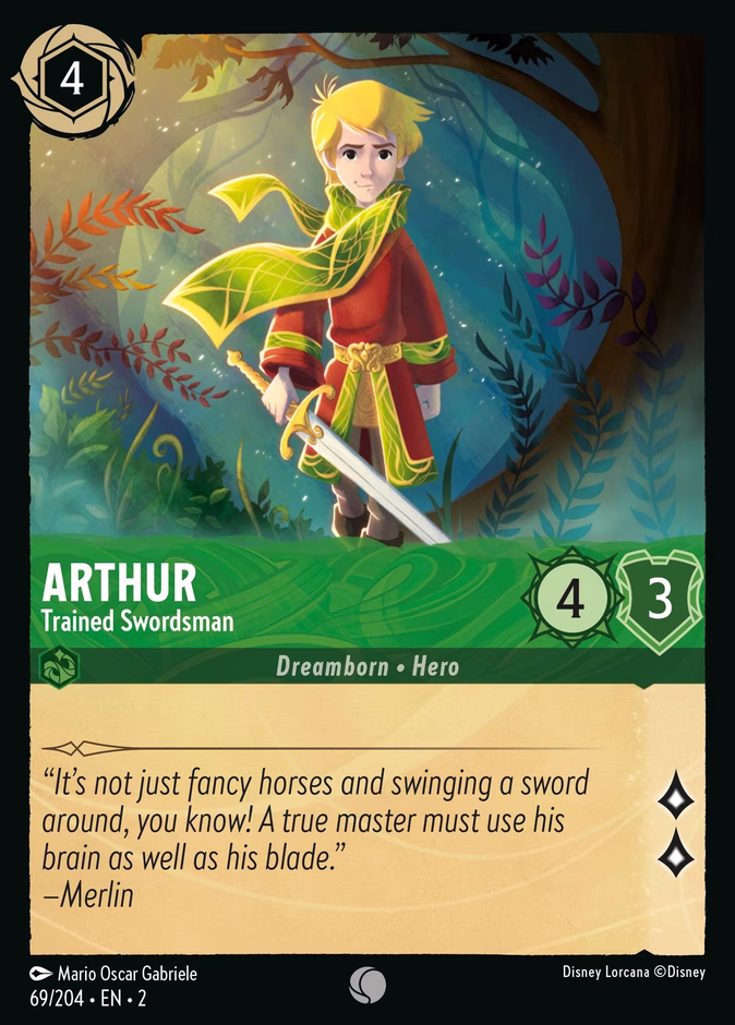 Arthur - Trained Swordsman #69 (Common)