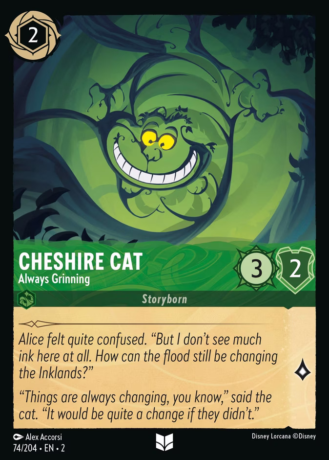Cheshire Cat - Always Grinning #74 (Uncommon)
