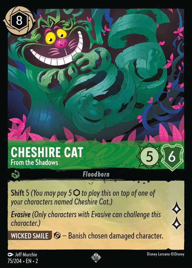Cheshire Cat - From the Shadows #75 (Super_rare)