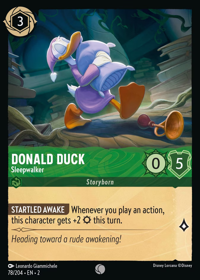 Donald Duck - Sleepwalker #78 (Common)