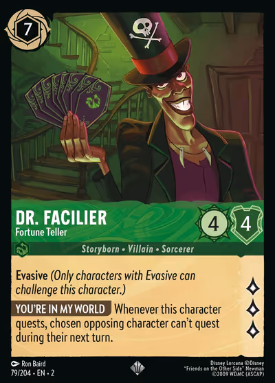 Dr. Facilier - Fortune Teller