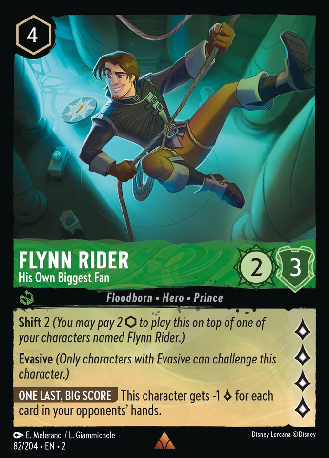 Flynn Rider - His Own Biggest Fan #82 (Rare)