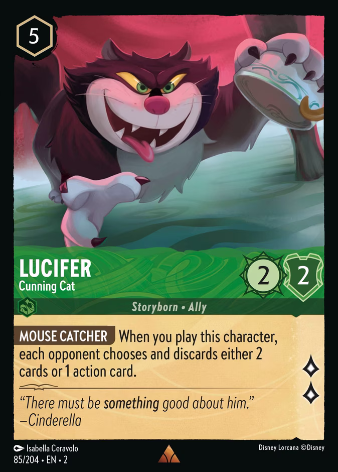 Lucifer - Cunning Cat #85 (Rare)