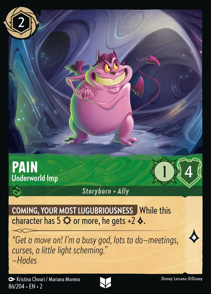 Pain - Underworld Imp #86 (Uncommon)