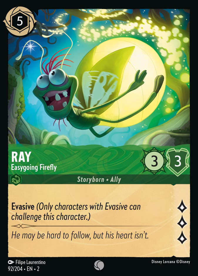 Ray - Easygoing Firefly #92 (Common)