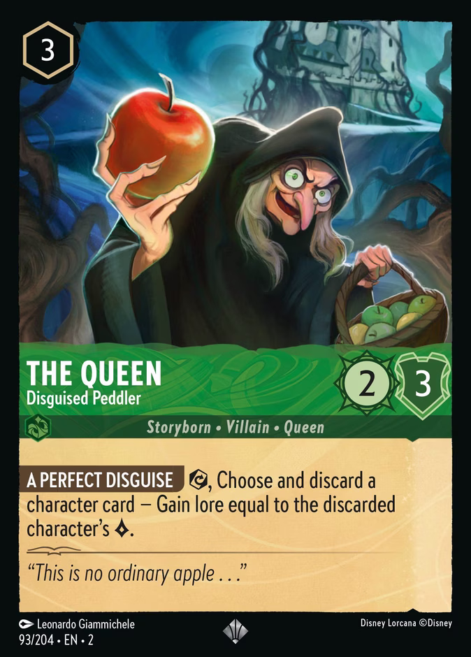 The Queen - Disguised Peddler #93 (Super_rare)