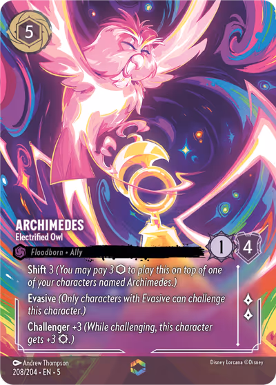 Archimedes - Electrified Owl #208