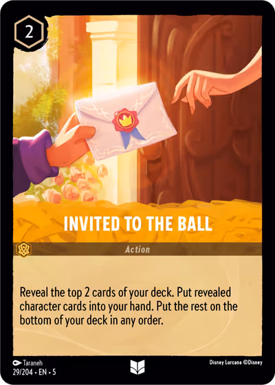 Invited to the Ball #29 — Shimmering Skies (Uncommon) · Disney Lorcana
