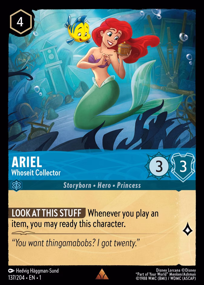 Ariel - Whoseit Collector #137 (Rare)