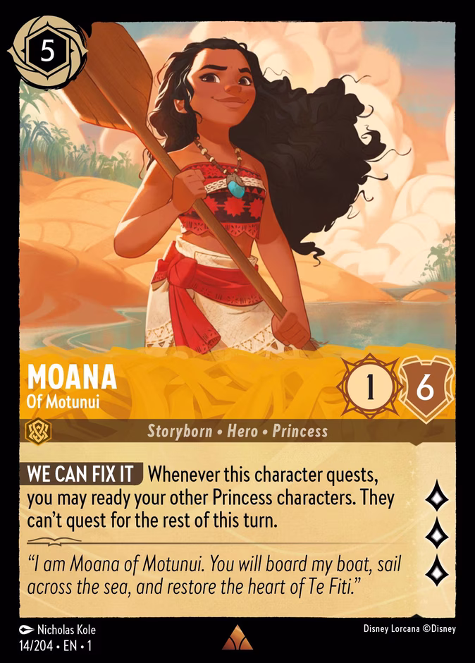 Moana - Of Motunui #14 (Rare)