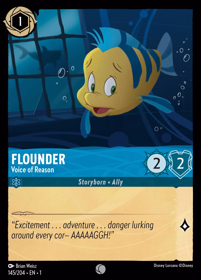 Flounder - Voice Of Reason #145 (Common)