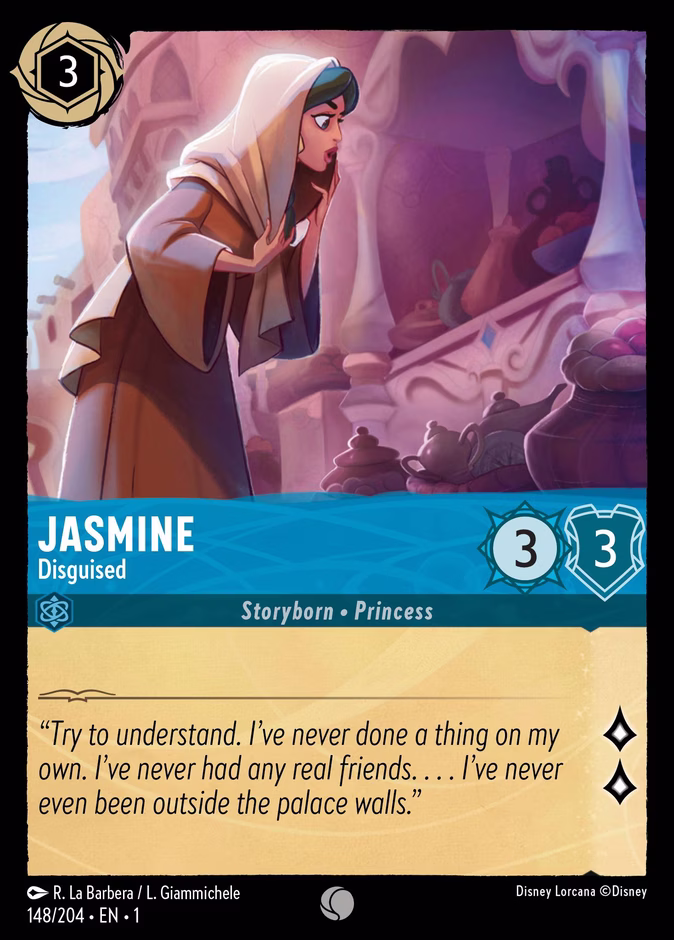 Jasmine - Disguised #148 (Common)