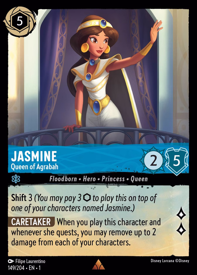 Jasmine - Queen Of Agrabah #149 (Rare)