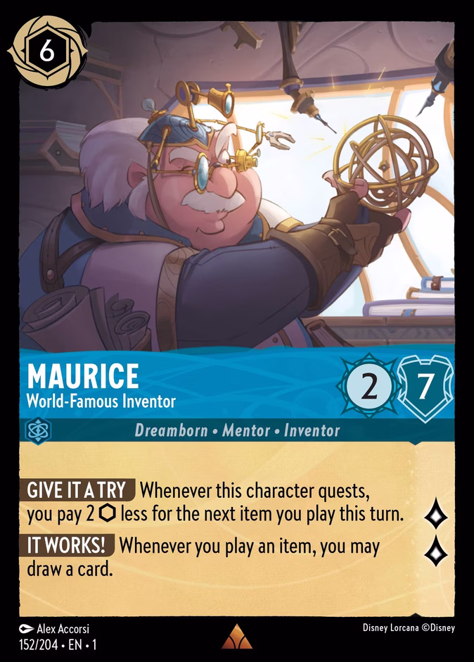 Maurice - World-Famous Inventor #152 (Rare)