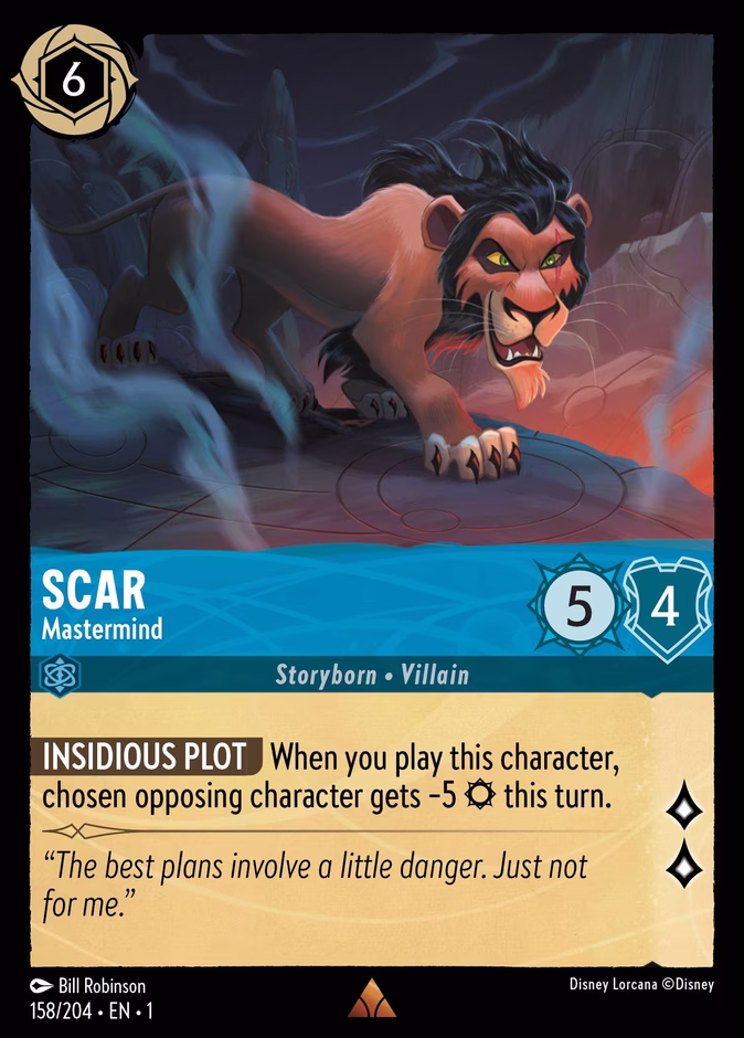 Scar - Mastermind #158 (Rare)