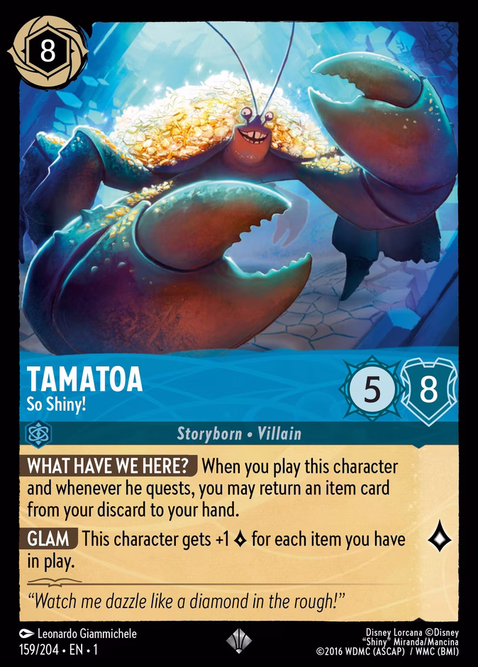 Tamatoa - So Shiny! #159 (Super_rare)