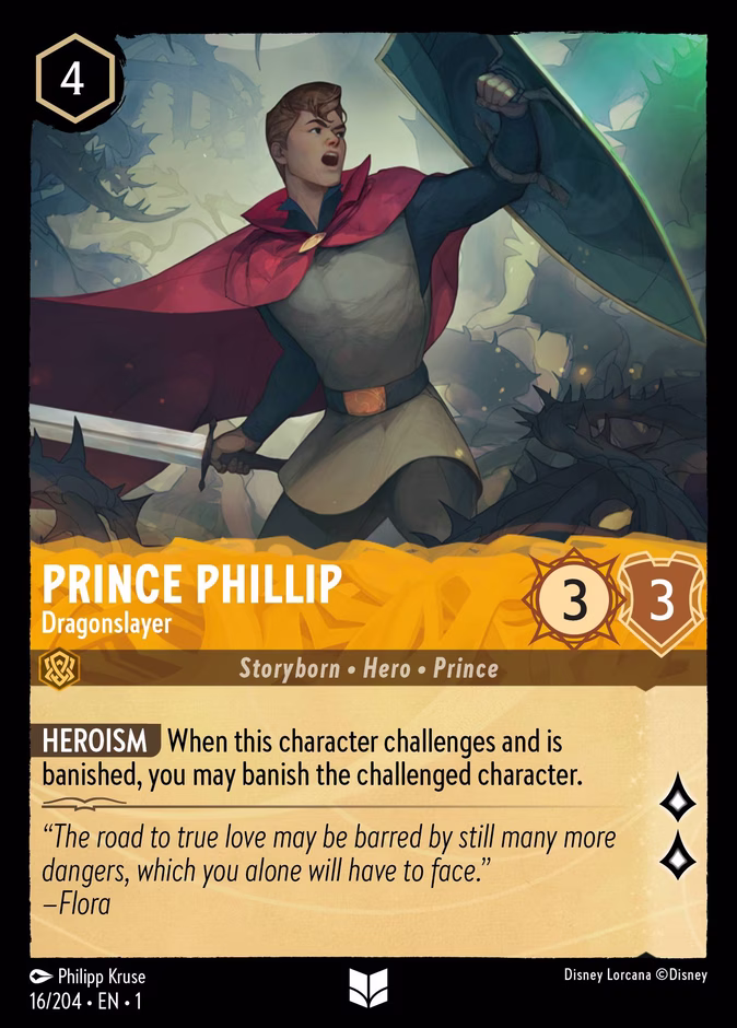 Prince Phillip - Dragonslayer #16 (Uncommon)