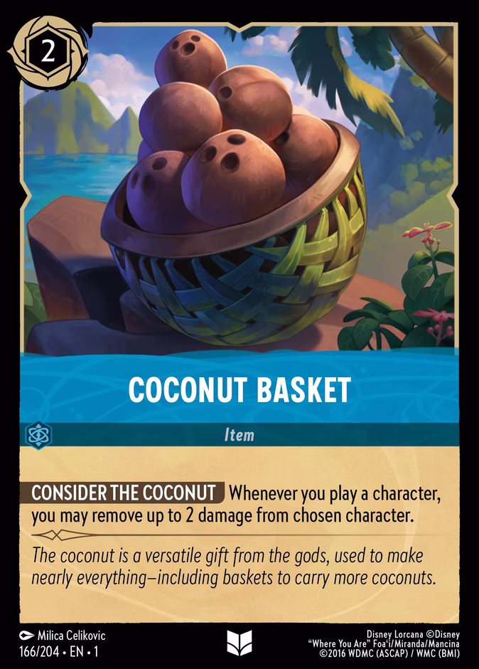 Coconut Basket #166 (Uncommon)