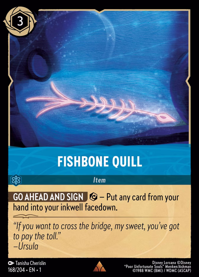Fishbone Quill #168 (Rare)