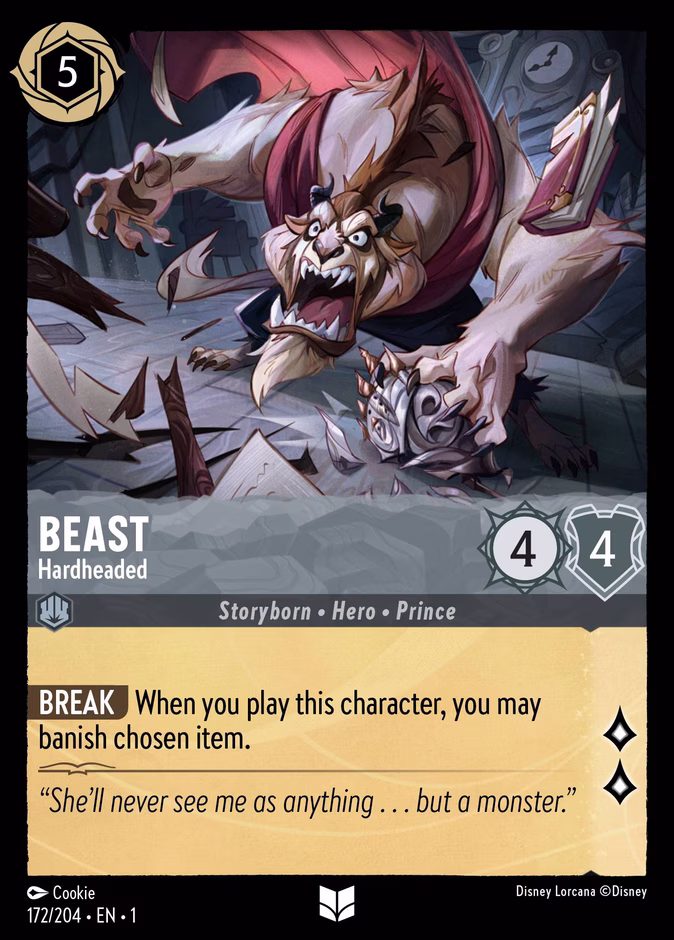 Beast - Hardheaded #172 (Uncommon)