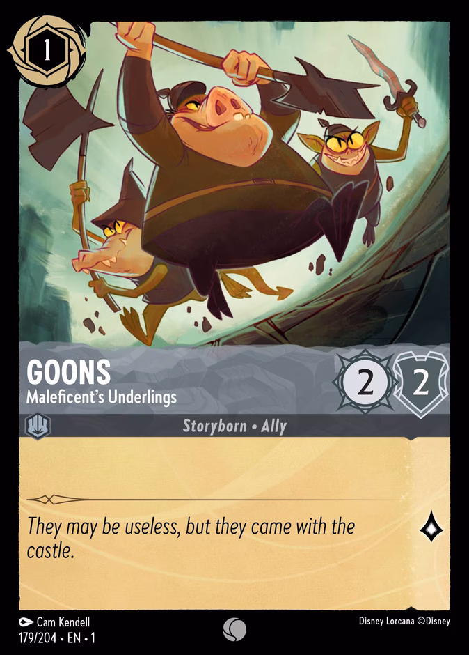 Goons - Maleficent's Underlings #179 (Common)