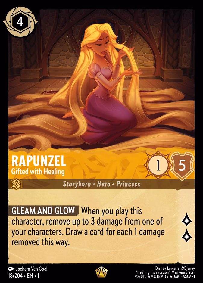 Rapunzel - Gifted with Healing #18 (Legendary)
