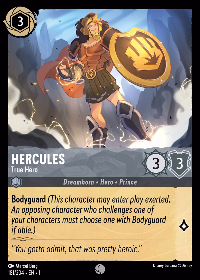 Hercules - True Hero #181 (Common)