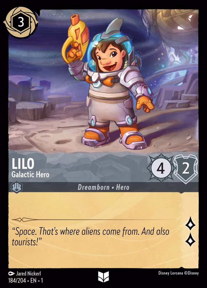 Lilo - Galactic Hero #184 (Uncommon)