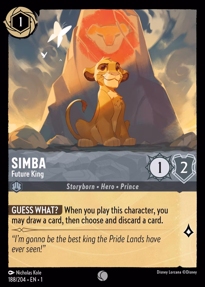 Simba - Future King #188 (Common)