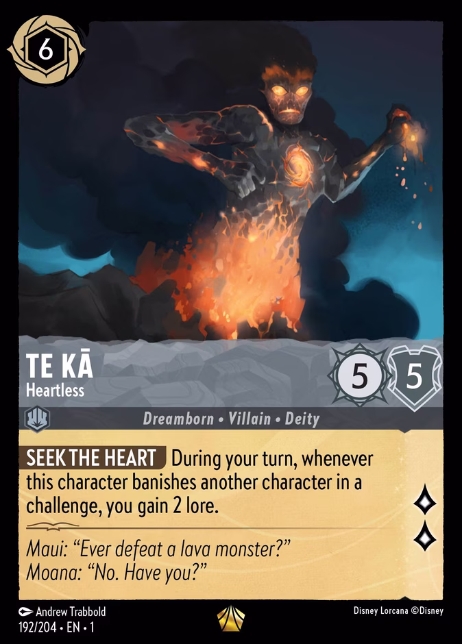Te Ka - Heartless #192 (Legendary)