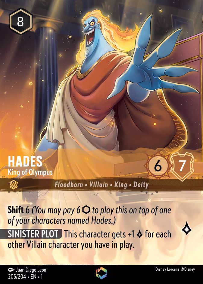 Hades - King of Olympus #205 #205 (Enchanted)