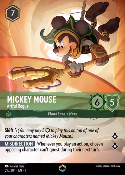Mickey Mouse - Artful Rogue #210
