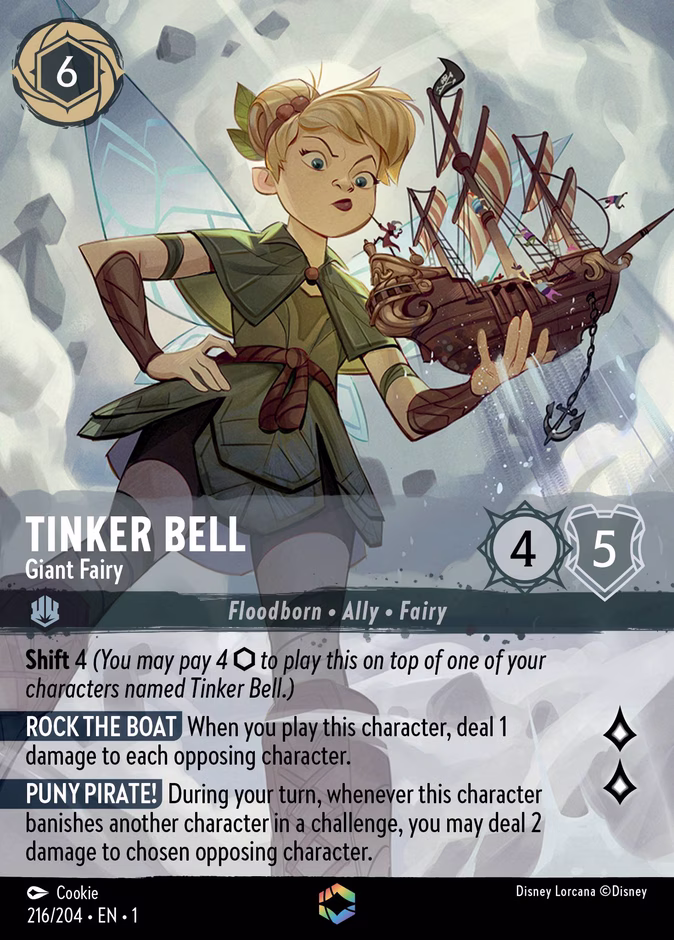 Tinker Bell - Giant Fairy #216 #216 (Enchanted)