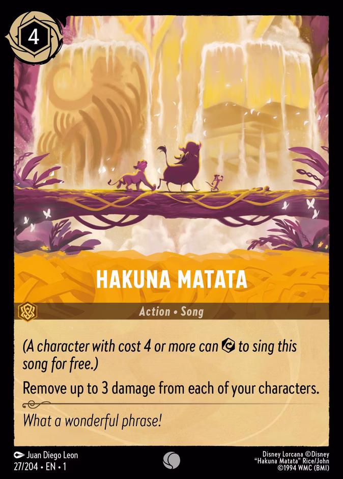 Hakuna Matata #27 (Common)