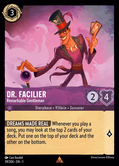 Dr. Facilier - Remarkable Gentleman