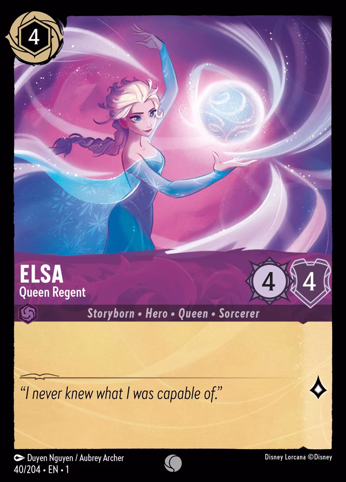 Elsa - Queen Regent #40 (Common)