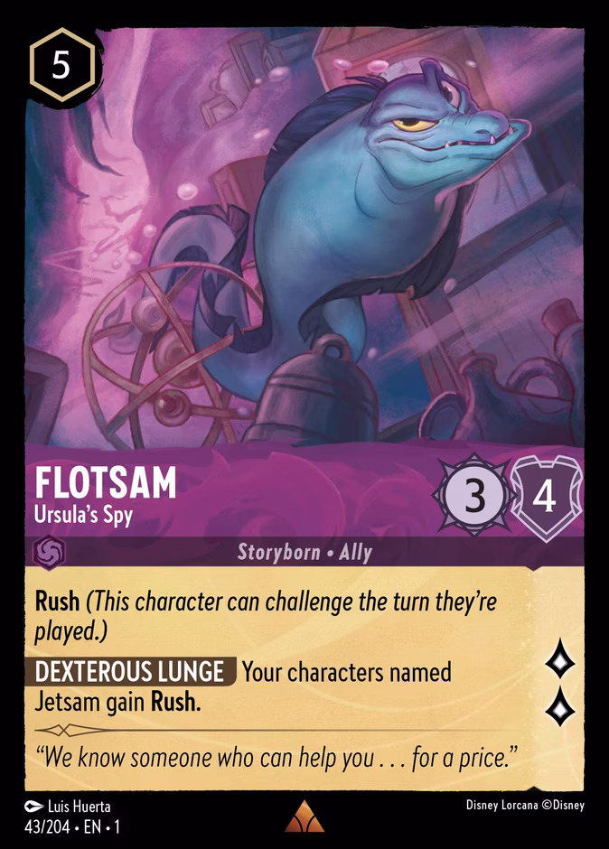 Flotsam - Ursula's Spy #43 (Rare)