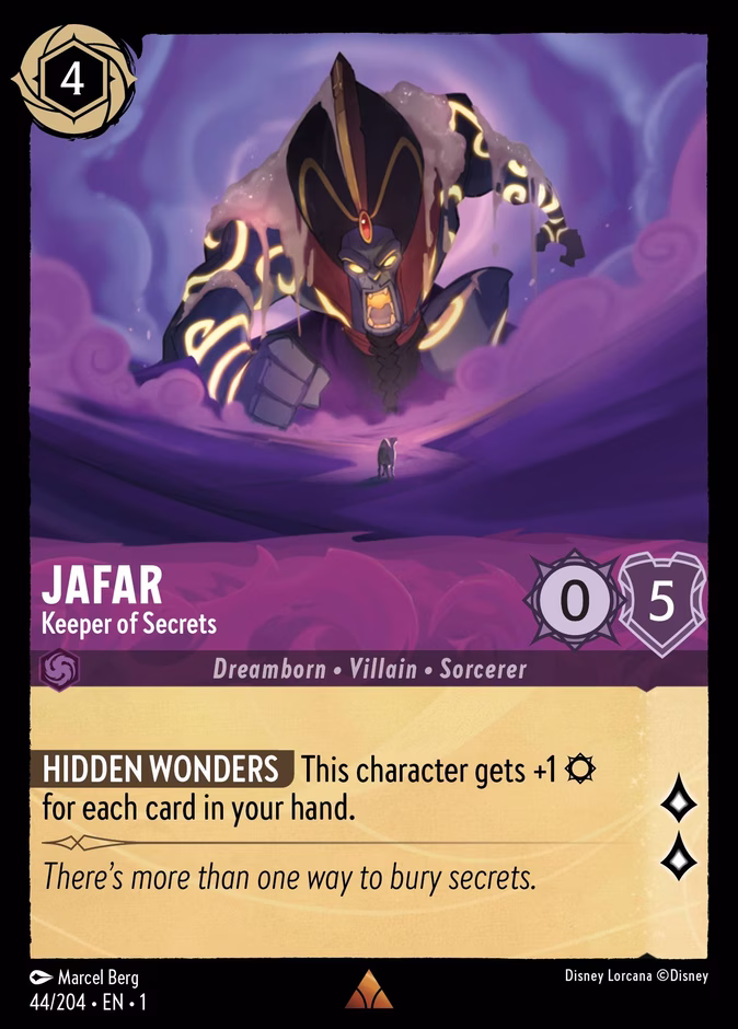 Jafar - Keeper of Secrets #44 (Rare)
