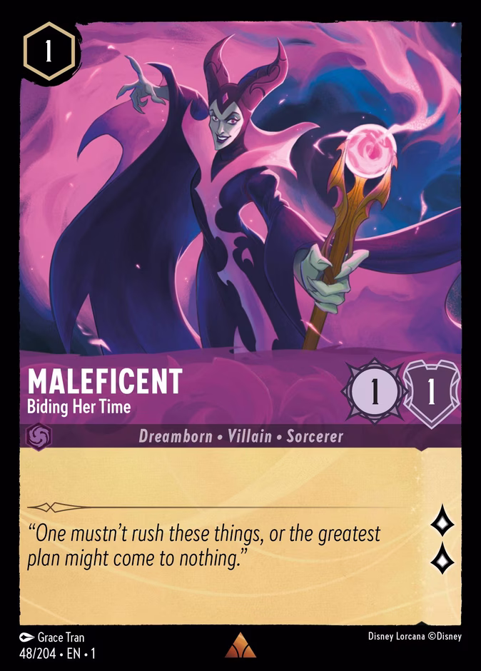 Maleficent - Biding Her Time #48 (Rare)