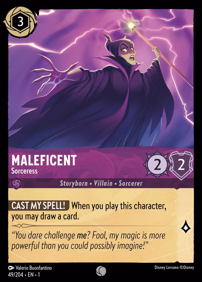 Maleficent - Sorceress #49 (Common)