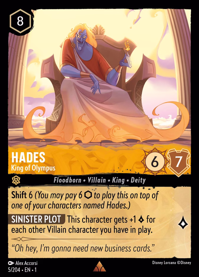 Hades - King of Olympus #5 (Rare)
