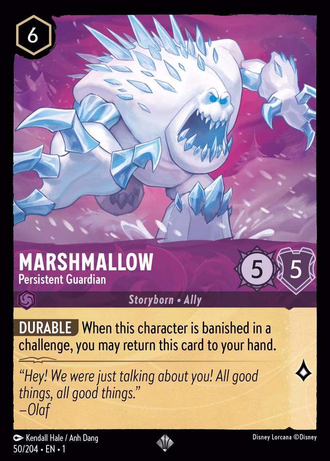 Marshmallow - Persistent Guardian #50 (Super_rare)
