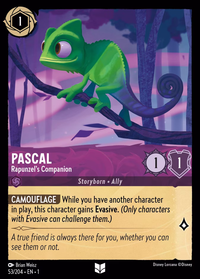 Pascal - Rapunzel's Companion #53 (Uncommon)