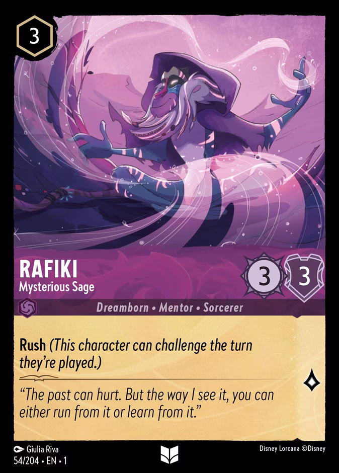 Rafiki - Mysterious Sage #54 (Uncommon)