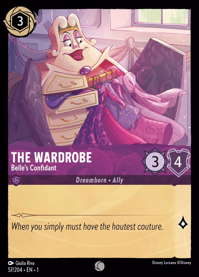 The Wardrobe - Belle's Confidant #57 (Common)