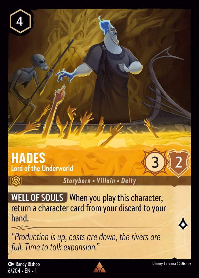 Hades - Lord of the Underworld #6 (Rare)