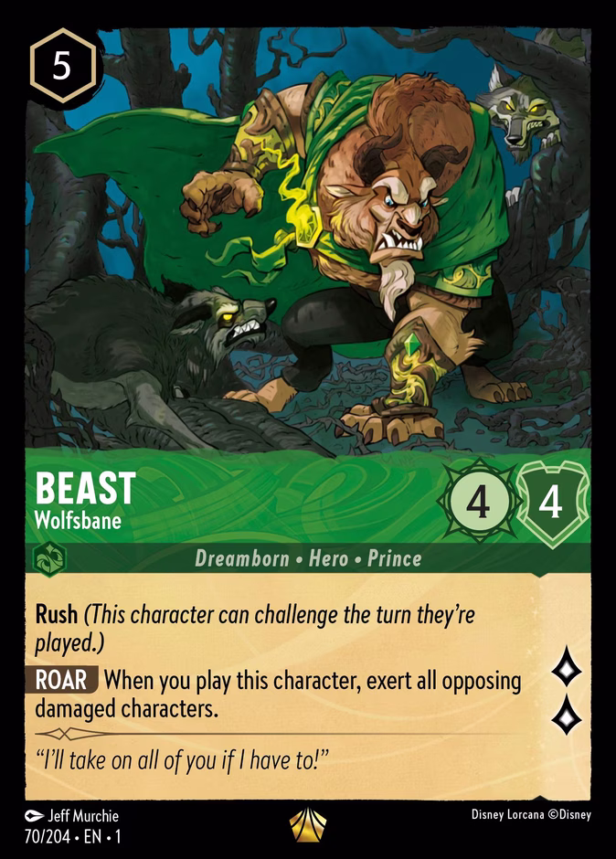 Beast - Wolfsbane #70 (Legendary)