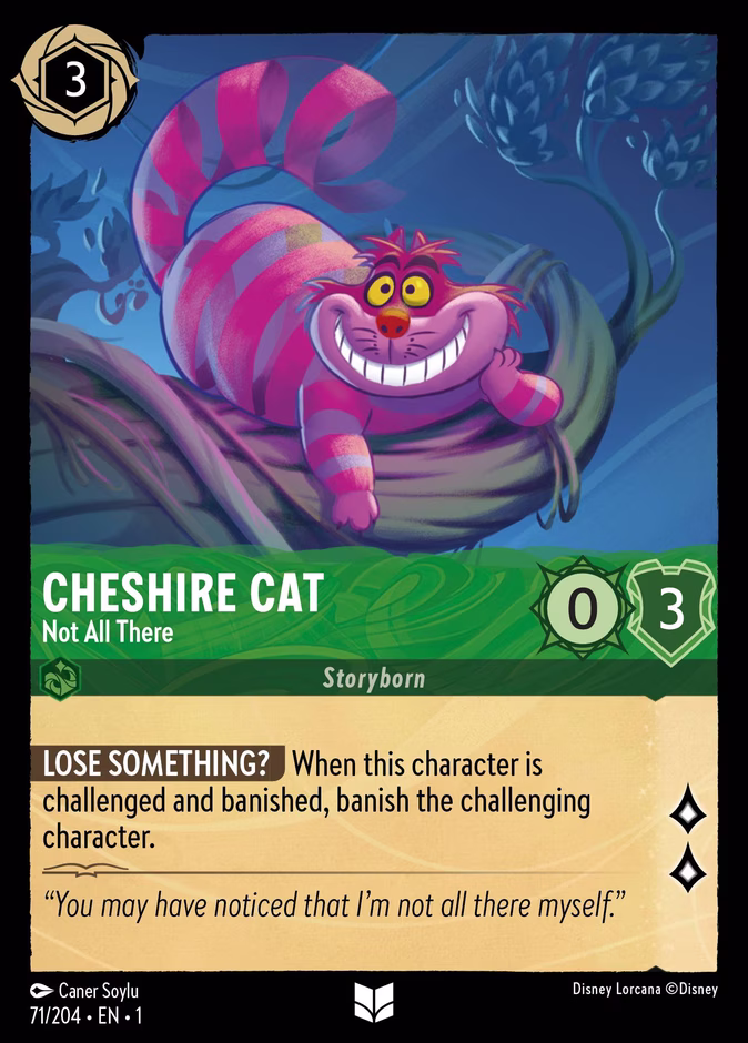 Cheshire Cat - Not All There #71 (Uncommon)