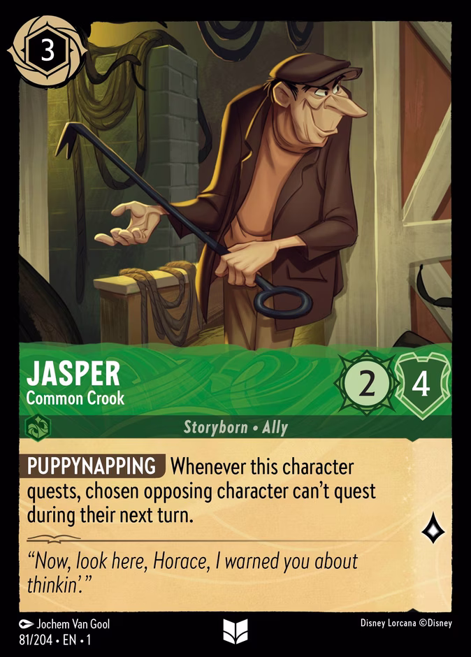 Jasper - Common Crook #81 (Uncommon)
